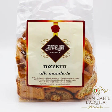 TOZZETTI ALLE MANDORLE : BISCOTTI INFUSED WITH ALMONDS - DOLCE AVEJA
