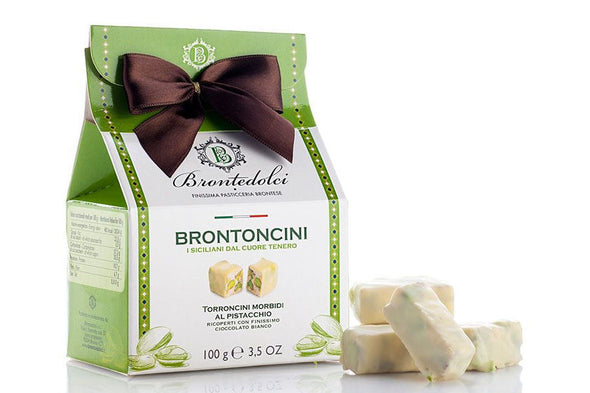 BRONTONCINI - TORRONCINI MORBIDI AL PISTACCHIO 100g