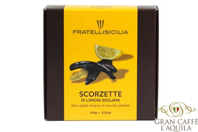 SCORZETTE DI LIMONE SICILIANE 100g/3.52oz