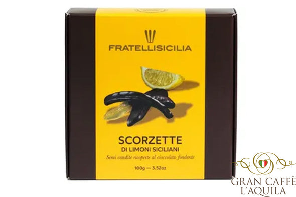 SCORZETTE DI LIMONE SICILIANE 100g/3.52oz