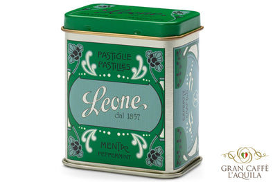 MENTA (PEPPERMINT) - PASTIGLIES BY LEONE - COLLECTORS TIN 30g