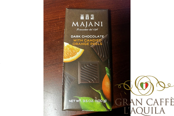 MAJANI DARK CHOCOLATE & ORANGE BAR (3.5oz)