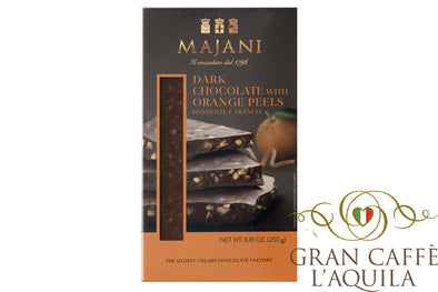 MAJANI DARK CHOCOLATE & ORANGE PEELS 8.8oz