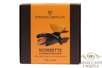 SCORZETTE DI ARANCE SICILIANE 100g/3.52oz