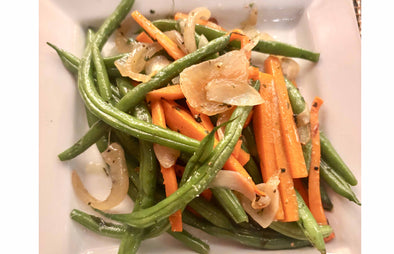 STRING BEANS, CARROT, ONION AGLIO OLIO