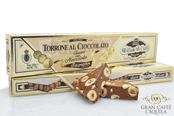 TORRONE AL CIOOCOLATO- WILLIAM DI CARLO - 200g