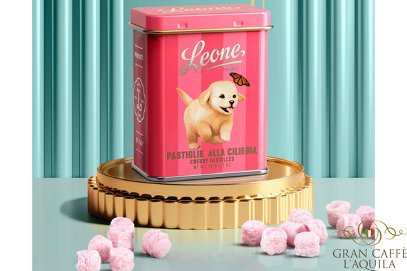 CHERRY PASTIGLIE LEONE 30g COLLECTORS TIN