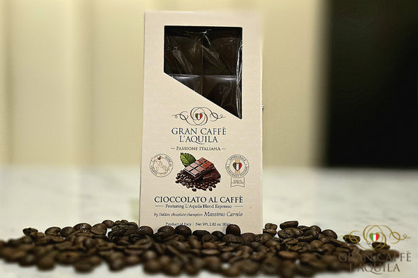 CIOCCOLATO AL CAFFE - GRAN CAFFE L'AQUILA 80g