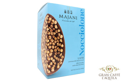 MAJANI NOCCIOLONE- LATTE - MILK CHOCOLATE WITH WHOLE HAZELNUTS EGG - 14.1oz