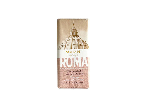 MAJANI ROMA DARK CHOCOLATE 64% BAR 3.5oz