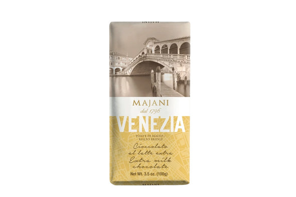 MAJANI VENEZIA MILK CHOCOLATE BAR 3.5oz