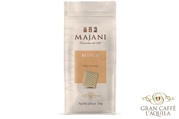 MAJANI WHITE CHOCOLATE BAR - 1.8oz/50g