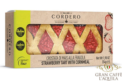 GLUTEN FREE MINI TART WITH STRAWBERRY JAM - CORDERO 1.9oz/54g