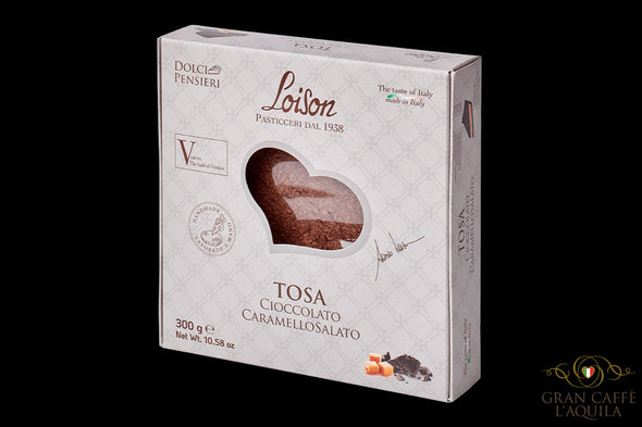 TOSA CIOCCOLATO CARAMELLO SALATO - LOISON 300g/10.58oz