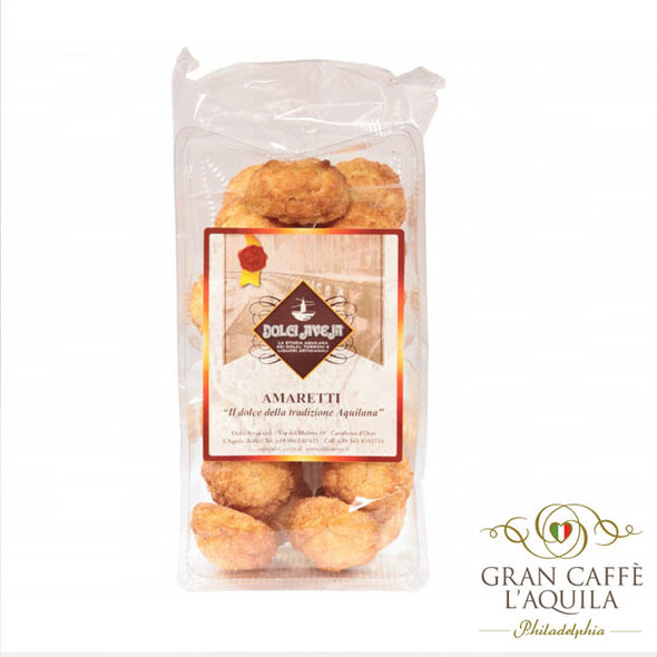 AMARETTI - L'AQUILA STYLE SOFT BAKED AMARETTO COOKIE - DOLCE AVEJA