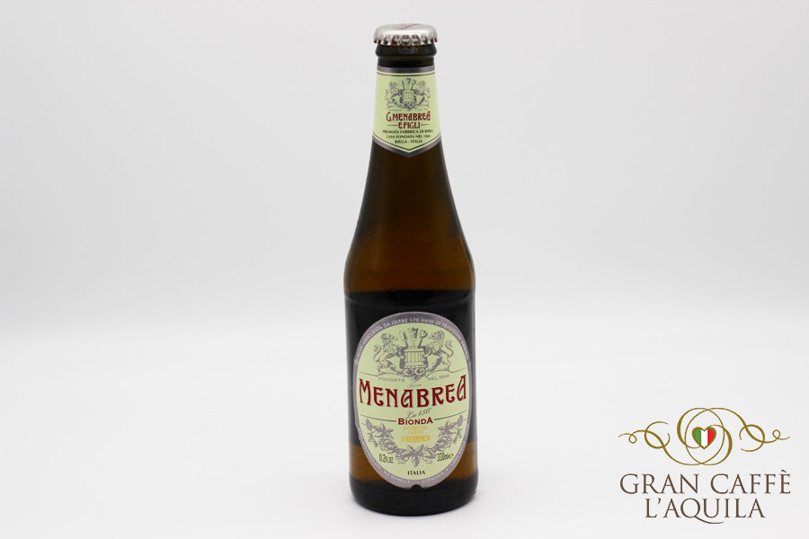 BIONDA, Menabrea (Piemonte) 12 oz BOTTLE 4.8% ABV GranCaffeLAquila BIONDA, Menabrea (Piemonte) 12 oz BOTTLE 4.8% ABV GranCaffeLAquila