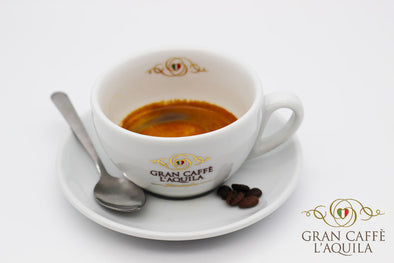 CAPPUCCINO CUP - GRAN CAFFE L'AQUILA LOGO – GranCaffeLAquila