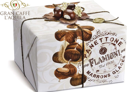PANETTONE MARRONS GLACES- FLAMIGNI -