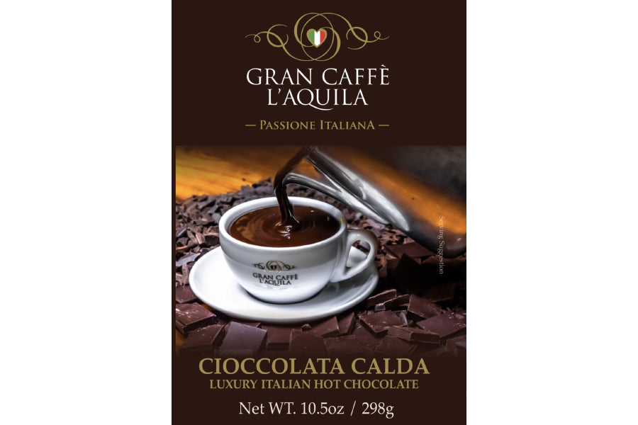 GRAN CAFFE L'AQUILA CIOCCOLATA CALDA-- ARTISANAL HOT CHOCOLATE –  GranCaffeLAquila