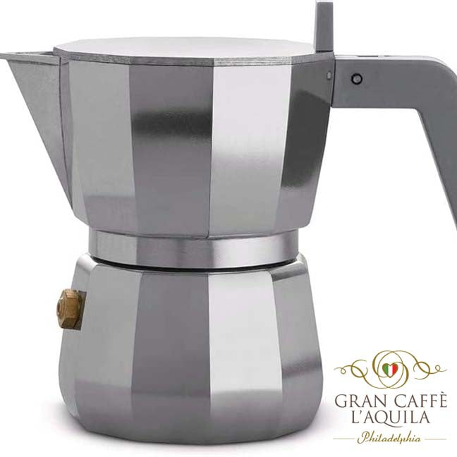 MOKA BY MADE BY ALESSI - 1 CUP – GranCaffeLAquila