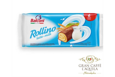 ROLLINO MILK CHOCOLATE & VANILLA CAKE