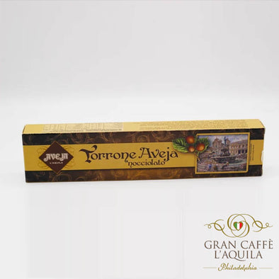 TORRONE NOCCIOLATO : DECADENT ARTISANAL MILK CHOCOLATE BAR INFUSED WITH FRESHLY ROASTED HAZELNUTS