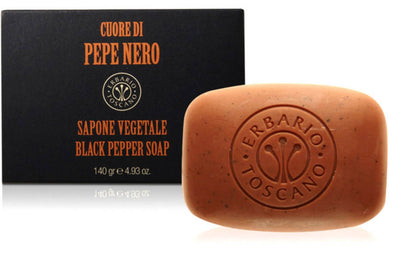 Black Pepper Tuscan Luxury Soap - Erbaio Toscano
